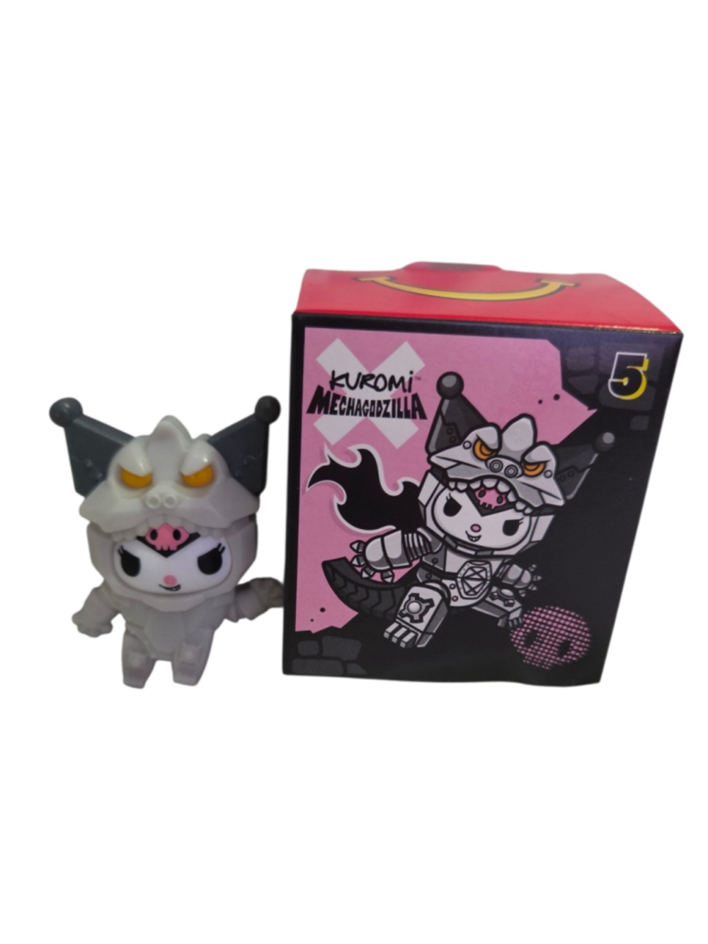 2026 McDonald’s Hello Kitty X Godzilla Happy Meal Figure Kuromi Mechagodzilla